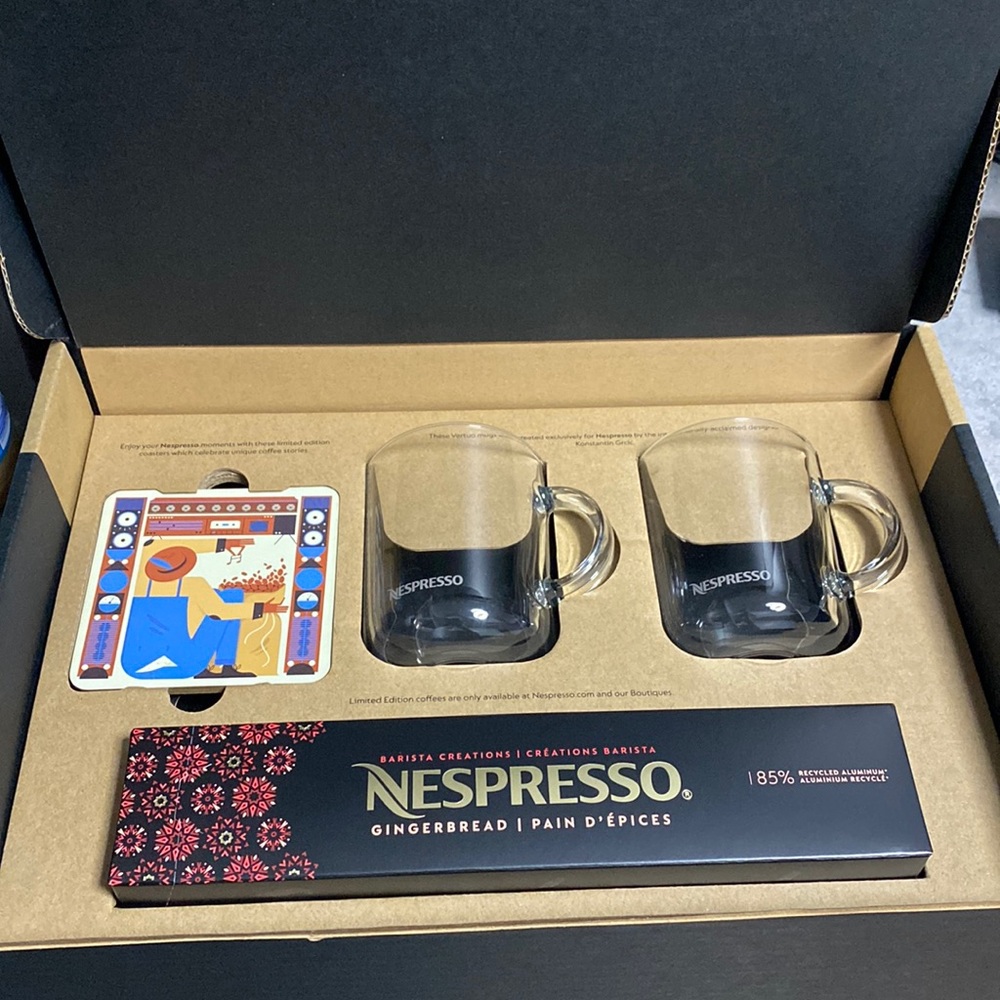Brand new Nespresso welcome gift